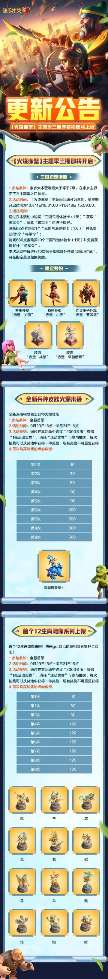 更新公告|【火烧赤壁】主题季三期等装扮即将上线