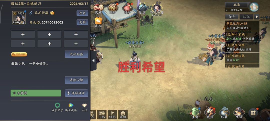 【三国志异闻录首发】我的游戏体验 1