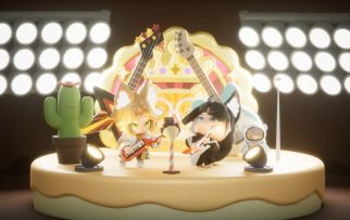 向所有的烦恼说拜拜！向所有的精灵说嗨嗨！