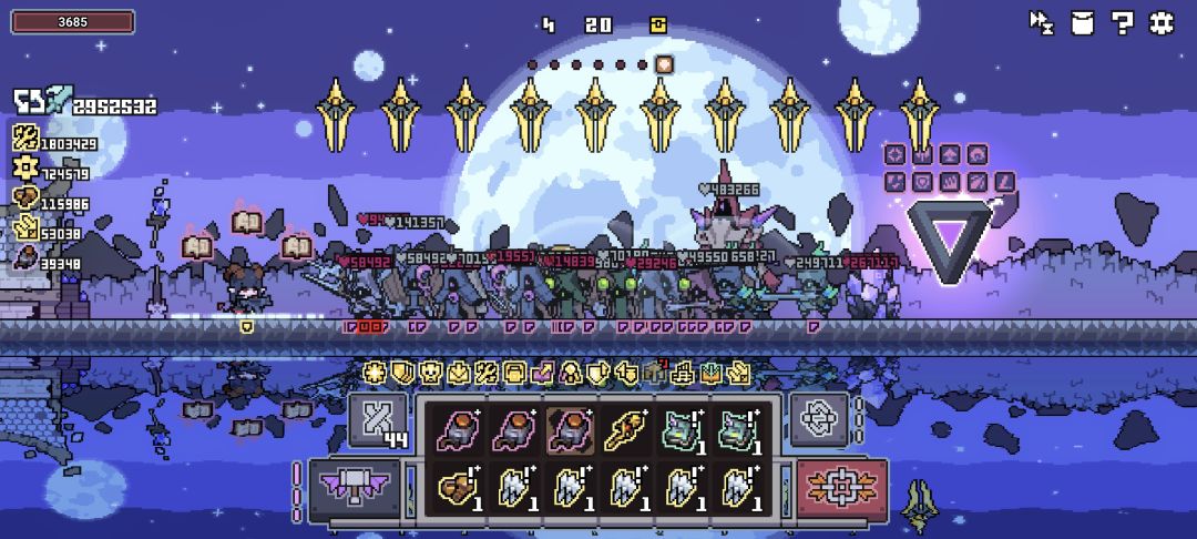魅魔光系蠕动,缺点是不扣血 1