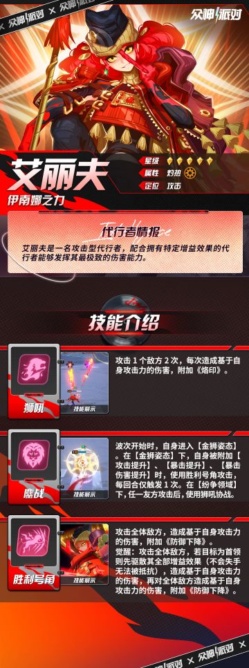 臣服于我！丨艾丽夫·伊南娜力技能介绍