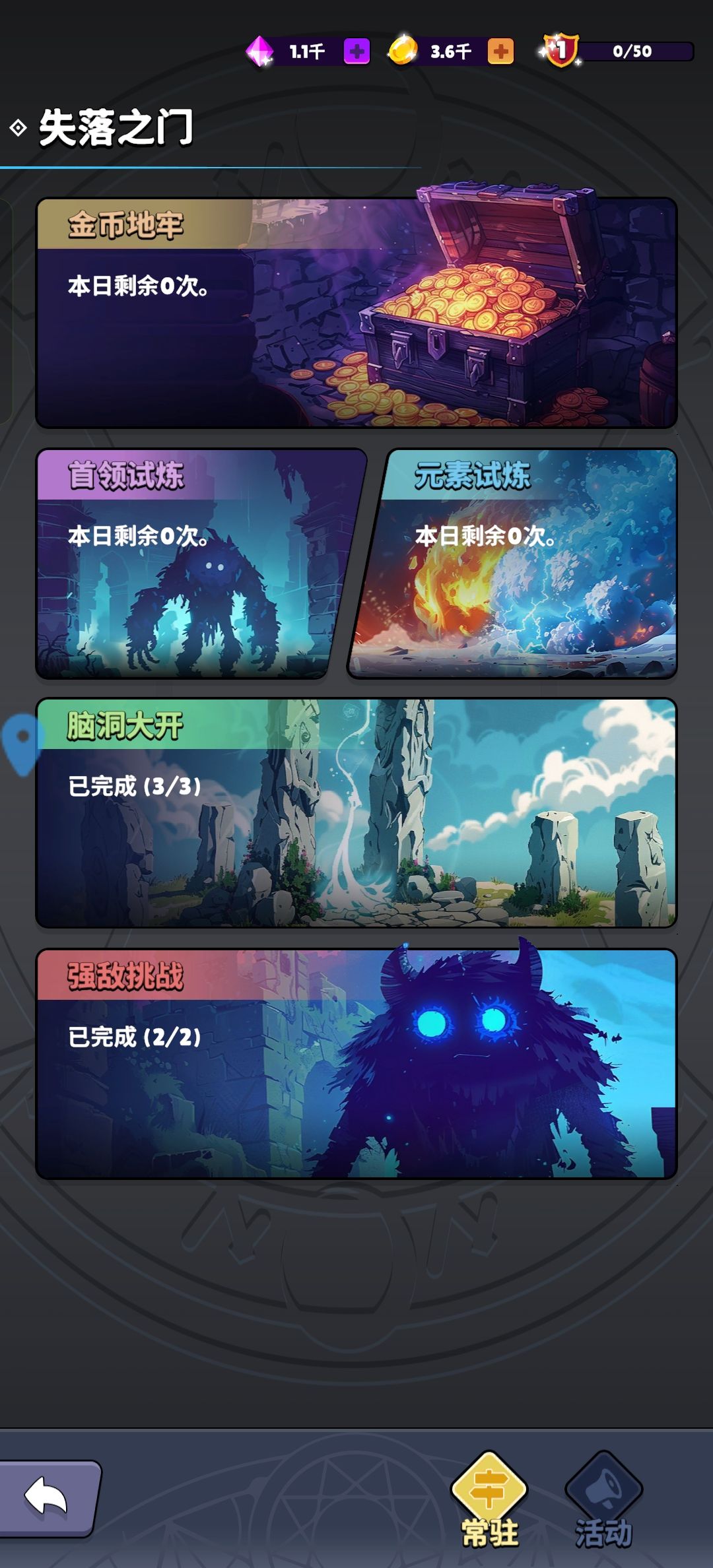 唉,真的没东西玩了,也不更新新的关卡 1