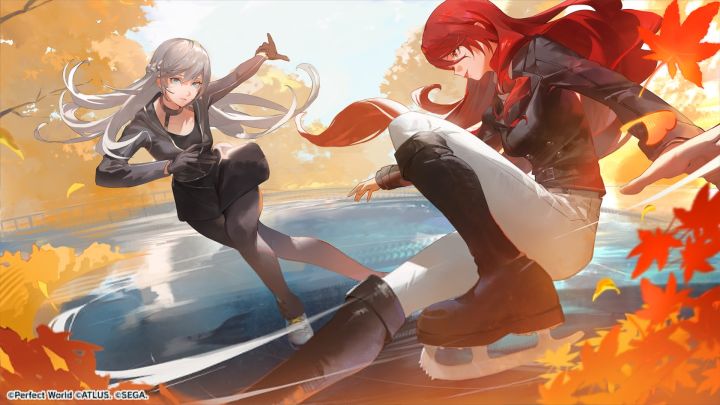 P5X公开美鹤贺图!冰之女王同框,美极了~截图