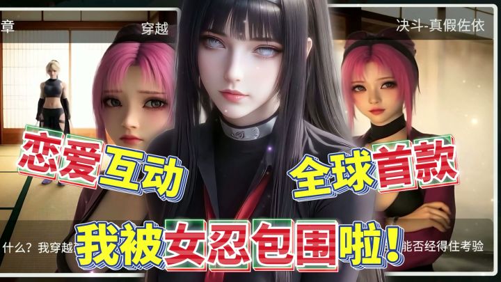 纯正男性向16+沉浸式互动恋爱→火影版!糟糕我被女忍包围了啦!截图
