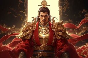 老战国秦国武将展示