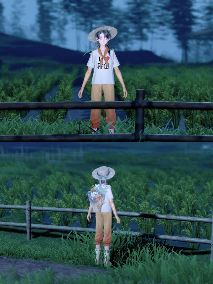 我❤️种田|路过的宝留下种田穿搭和美照截图