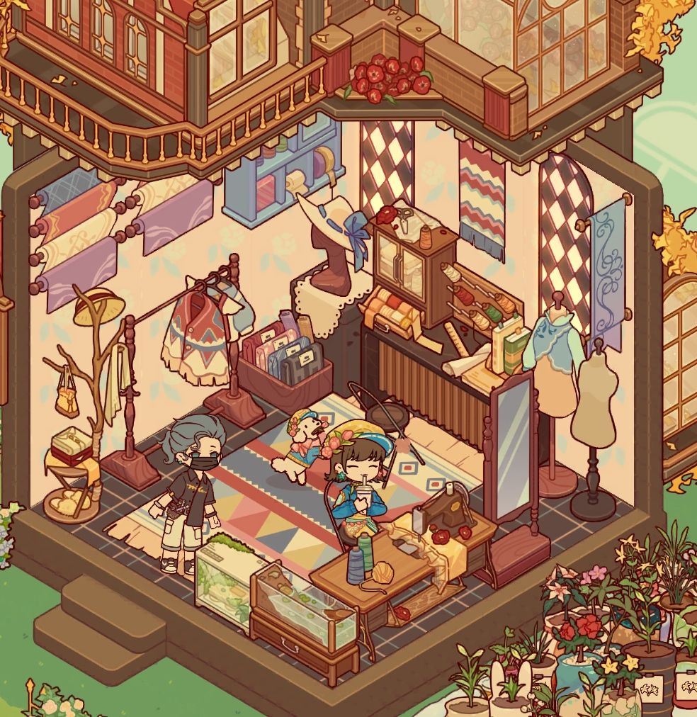 互赞,开个裁缝店 1