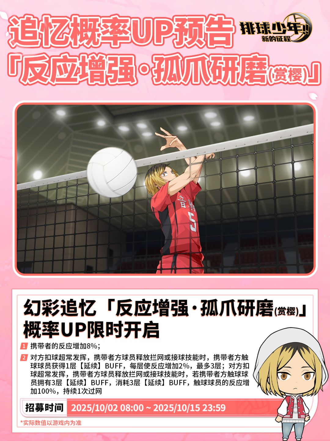 SP!复刻决定!|「孤爪研磨-赏樱(S)」 3