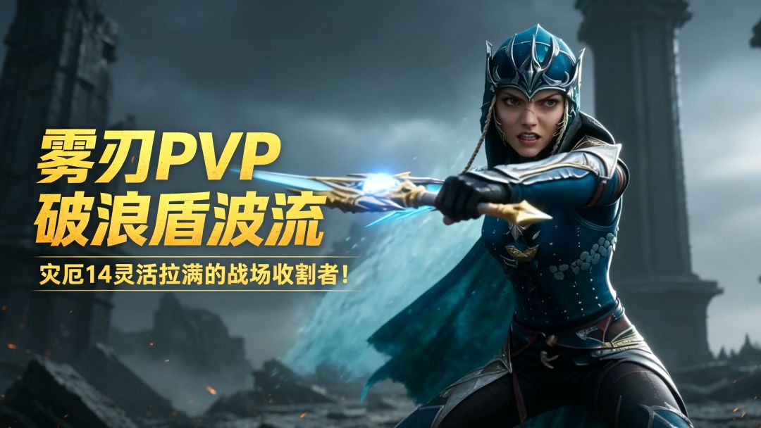 暗黑破坏神不朽：雾刃PVP破浪盾波流，灾厄14灵活拉满的战场雾刃截图