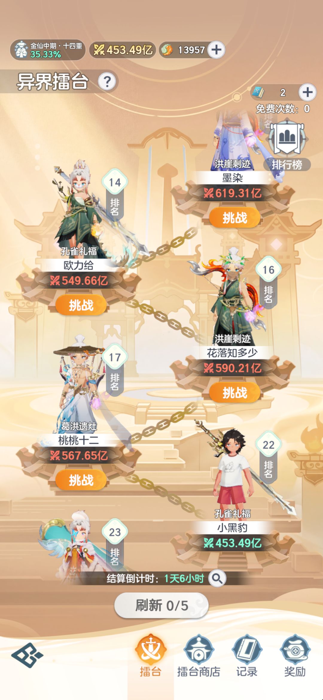金仙中期平民最优解4大搭配可自由切换 9
