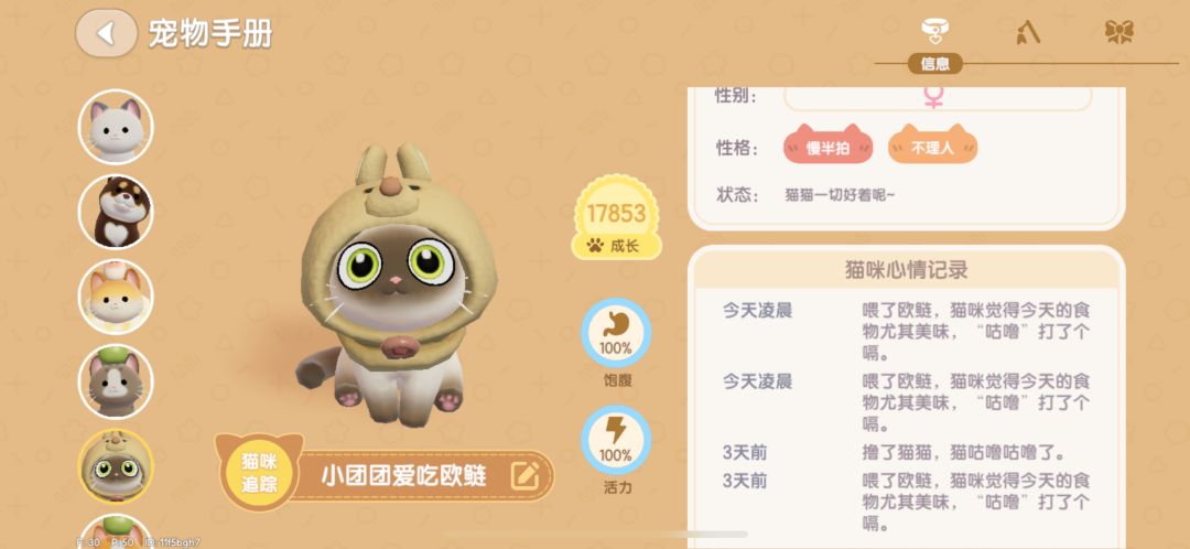 心动小镇猫咪爱吃改版了??? 2