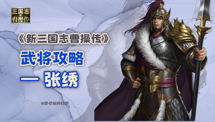 【新三国志曹操传】【攻略】张绣:超高格挡几率的防御控制型前排截图