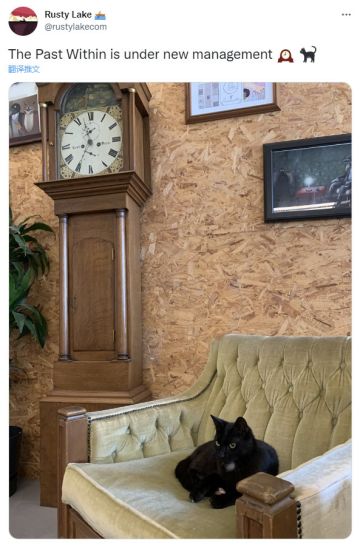 锈湖《The Past Within》发布新图：🕰 🐈‍⬛