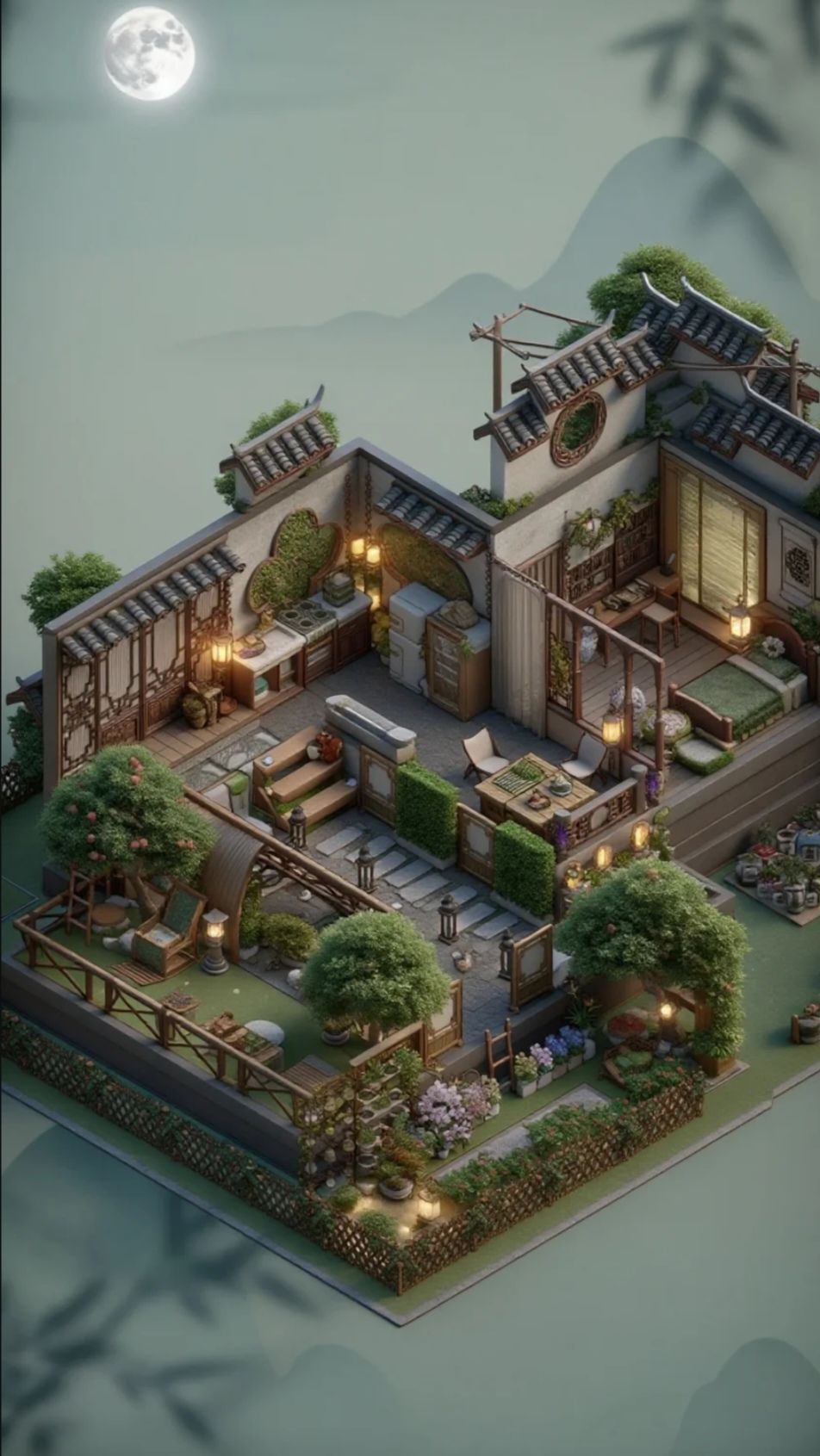 我的休闲时光——山间小墅 1