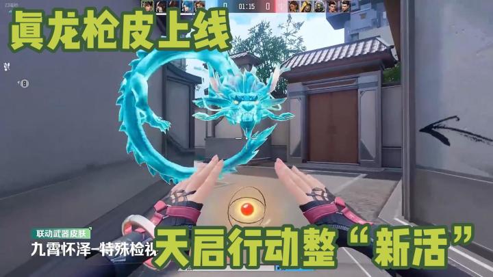 好家伙 天启行动又整“新活”⁉️联动龙形枪皮上线截图
