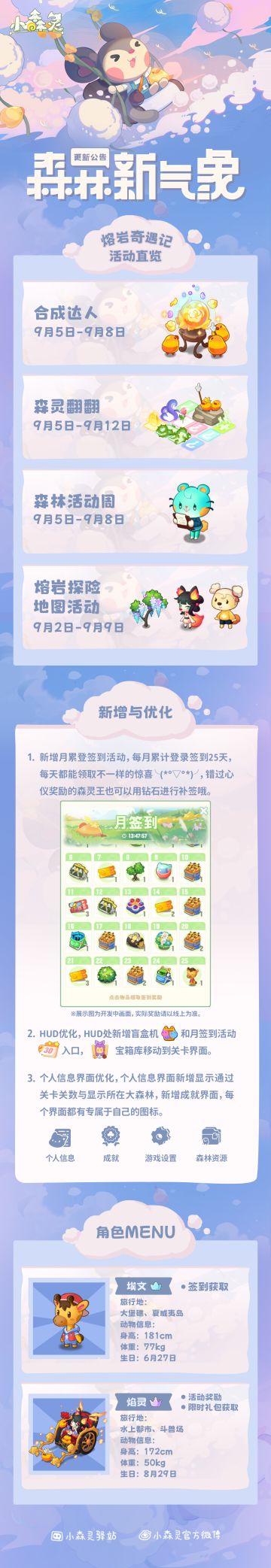 小森灵本期更新公告丨危险与机遇共存的山火之境！