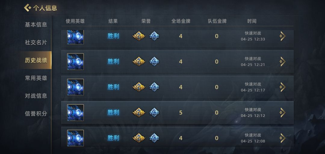 Ace+Mvp也没难度啊～ 4