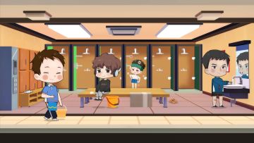 公共浴室竟然全是男生❓