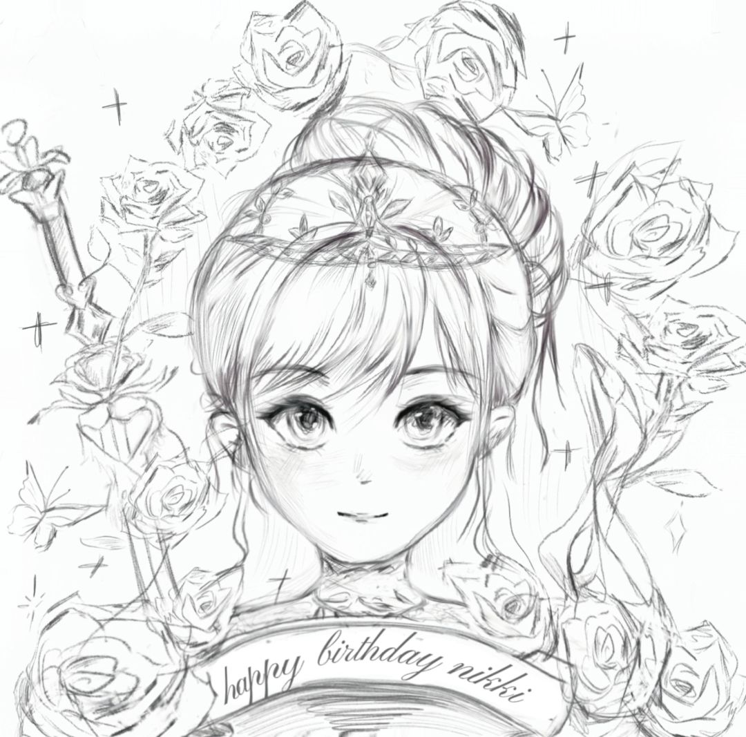 画了骑士暖,祝²⁰²⁵/₁₂.₆ 𓌉🎂𓇋 暖暖生日快乐 1