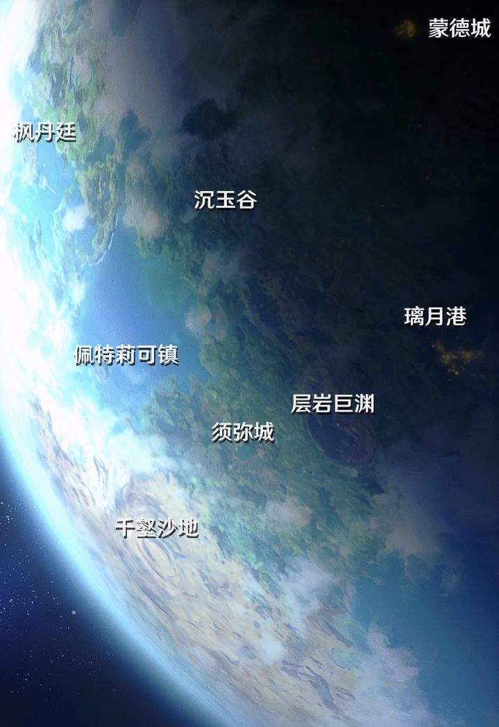 提瓦特星球和地球什么关系? 6