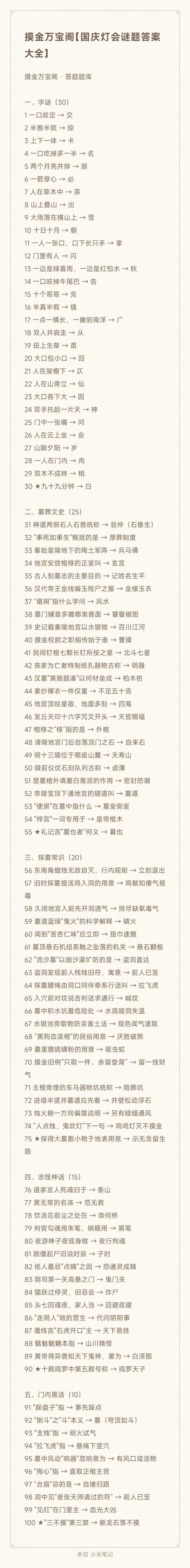 国庆灯会谜题答案大全截图