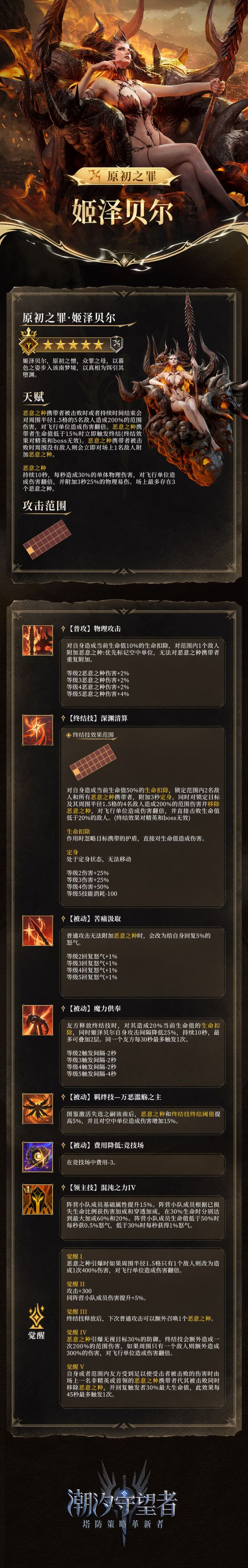 潮汐守望者姬泽贝尔爆料,空中单位杀手截图