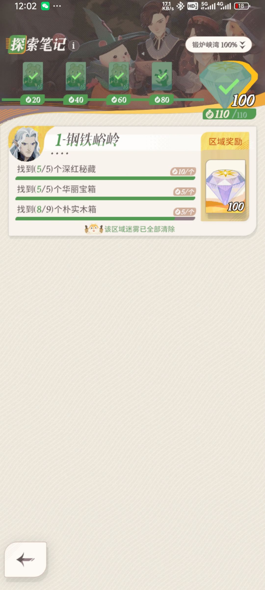 群友说找齐了，最后个宝箱地图根本没有 2