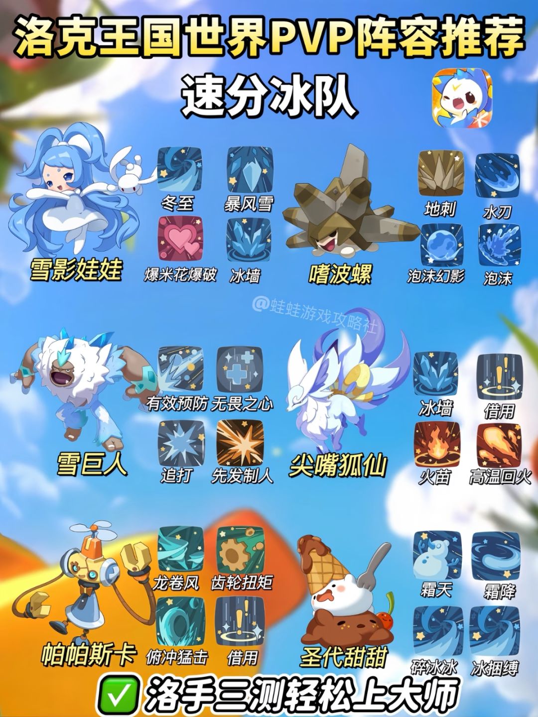 洛克王国世界|PVP阵容推荐 2