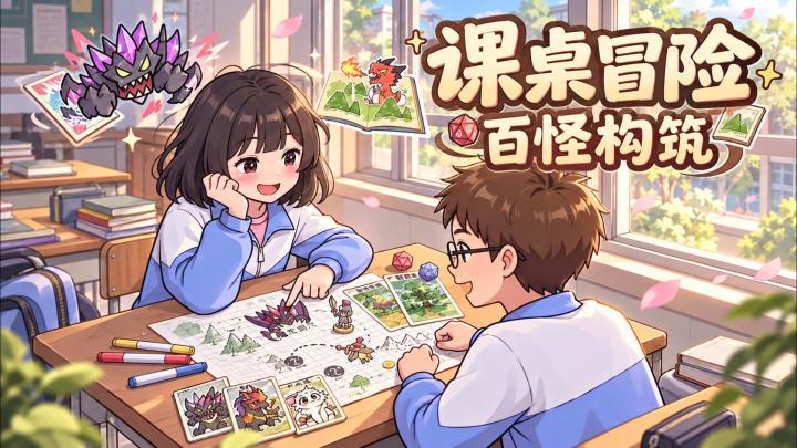 别人课桌放课本,我的课桌直接通往异世界!截图