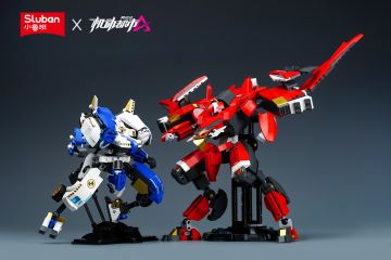 新客享立减！小鲁班可变形机甲模玩积木飓风、巡游者上线！