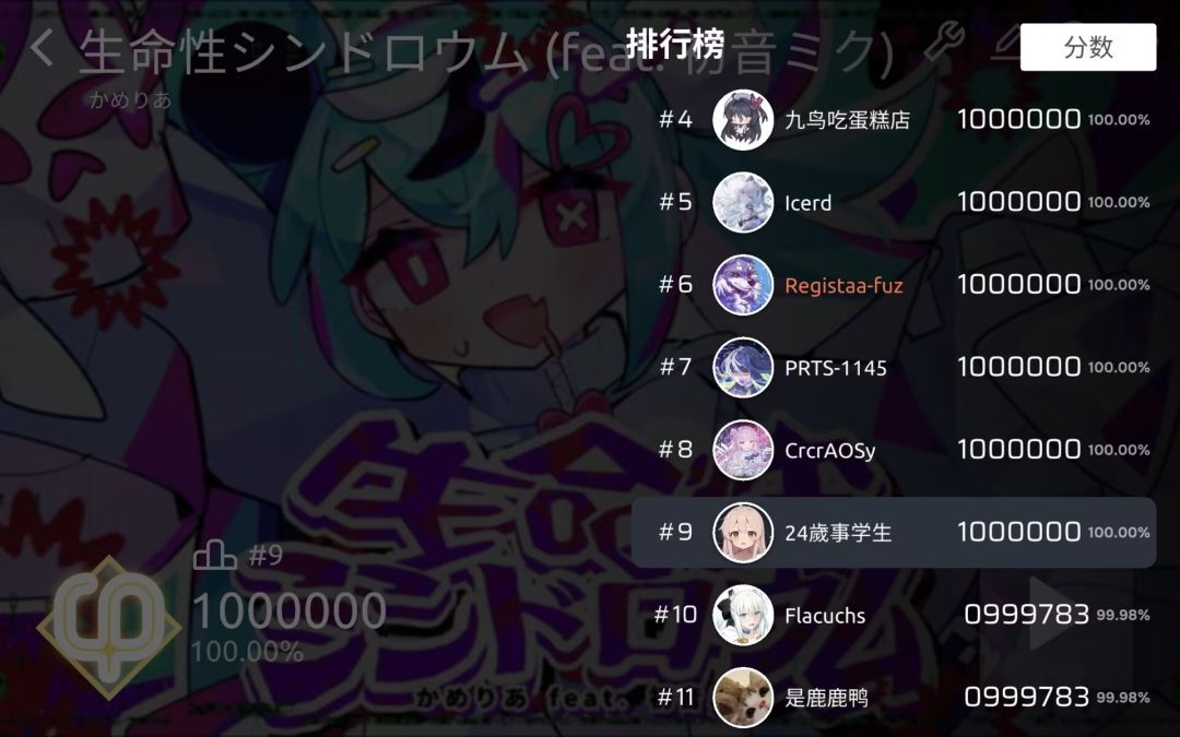生命性シンドロウム(feat. 初音ミク) AP 2
