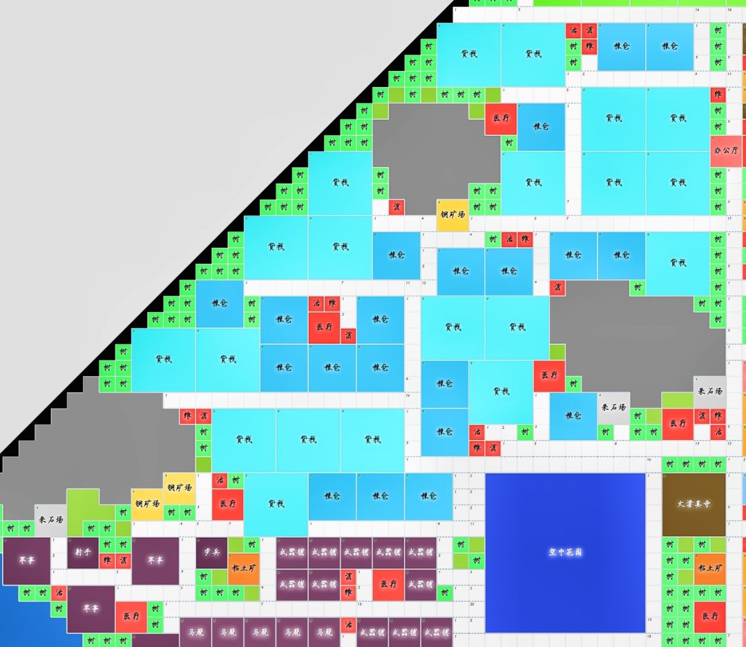 波斯五木布局图 3