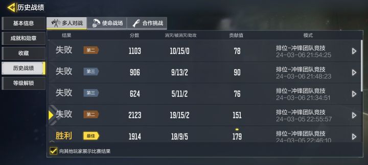 都多少年了不掉分卡触发机制还不改？截图