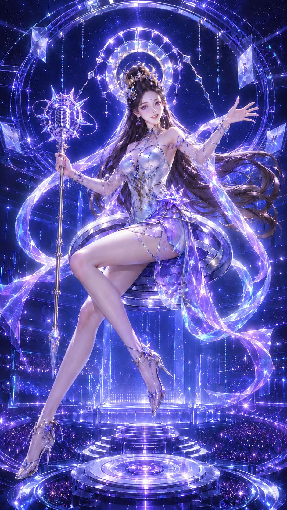 女娲新皮肤·星纱LIVE 1