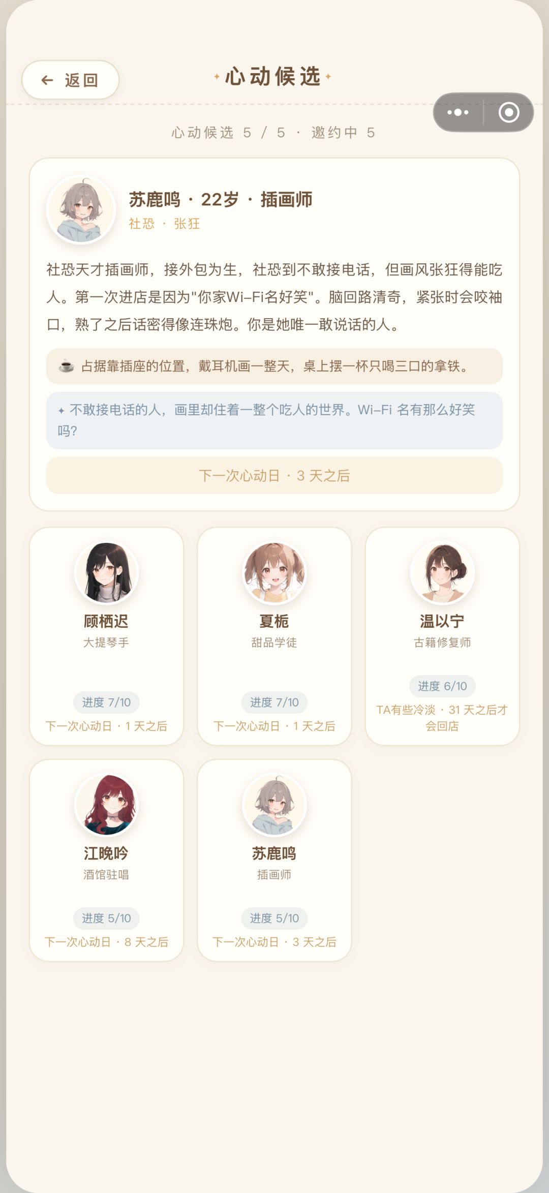 我做了一个有恋爱系统的经营书店咖啡店游戏 13