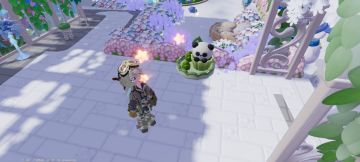 可爱的熊猫蛋糕