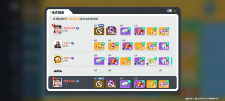 居然出A奖了截图