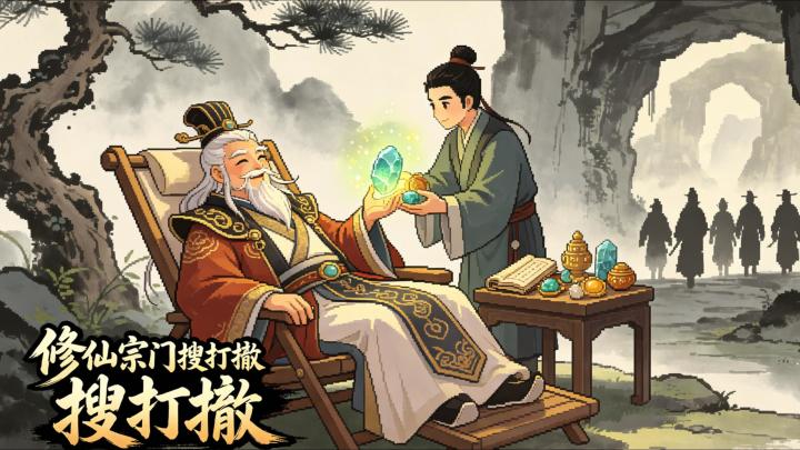 老祖躺平飞升,弟子秘境送人头?这份修仙宗门搜打撤推荐你玩!截图