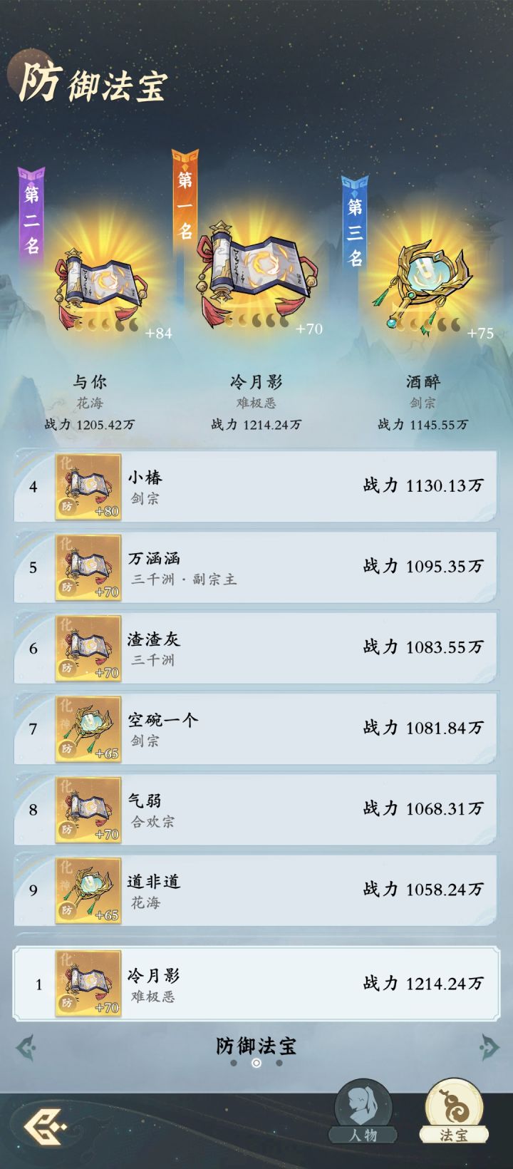 不小心练了个第一防御法宝!截图