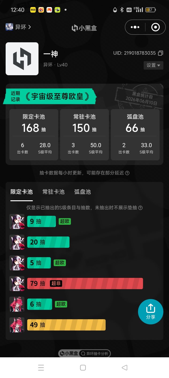 运气波动有点大截图