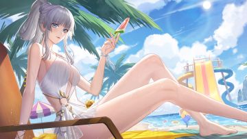 夏日系列外观上新|水花扑散热浪，季莹莹魏轻玉玲珑邀你清凉一夏