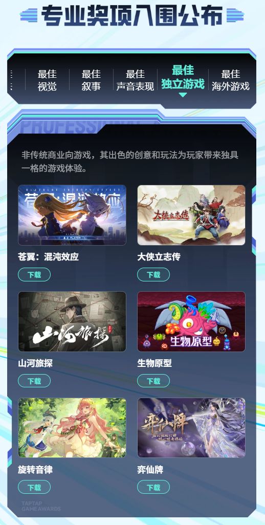 《旋转音律》入选TapTap年度大赏啦! 2