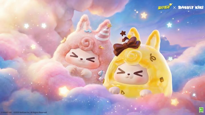 《蛋仔派对》× RABBIT KIKI联动CG截图