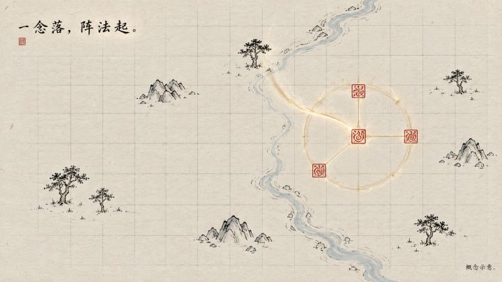 「一念成阵」· 聚光灯GameJam·Day3 布阵要帅的碎碎念截图