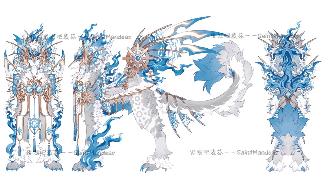 【麦芬骑行兽涂装设计大赛】圣焰齿龙 1