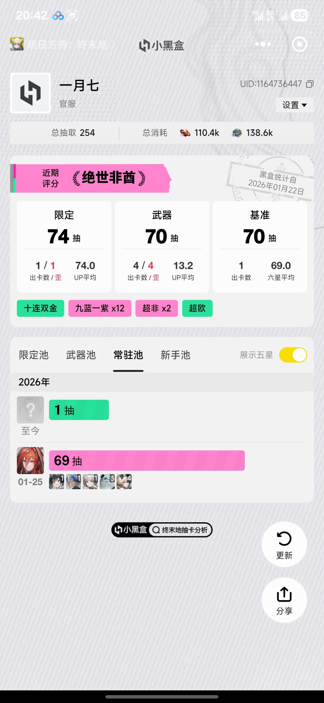 为什么卡池里全是这个熊猫??? 2