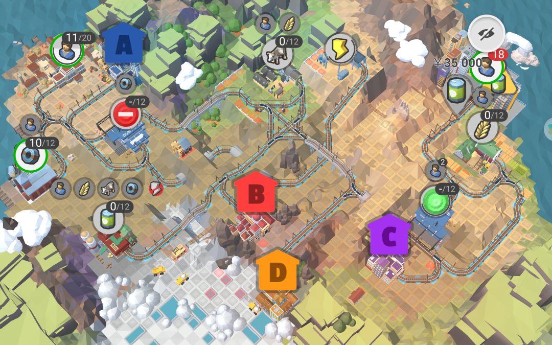 DLC环游世界6-10关铁路线路图 3