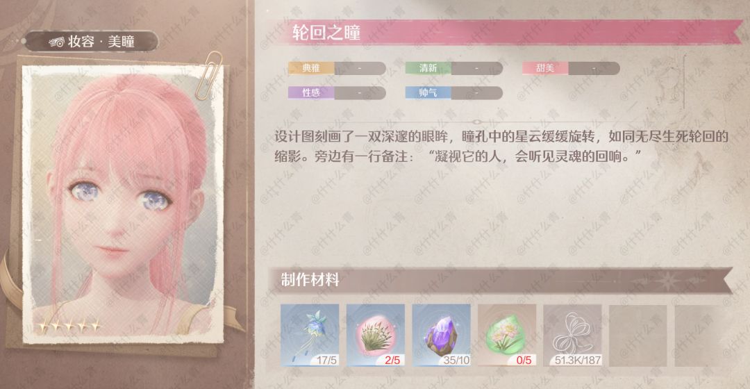 无限暖暖奇迹套装谒灵制作所需材料 3