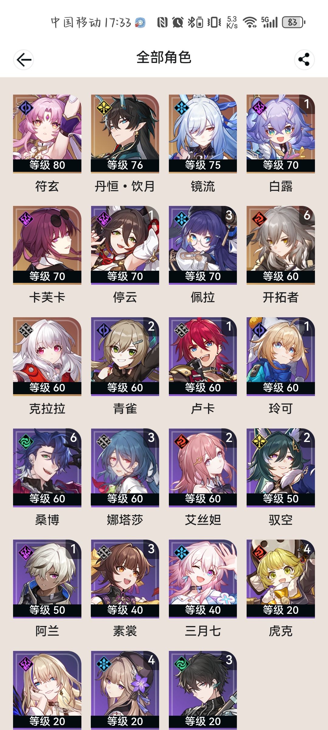 10连垫卡池，结果出了镜流，怎么养 3