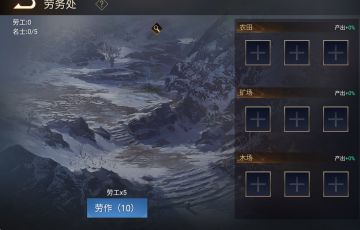 《荣耀文明》玩法爆料：劳工处